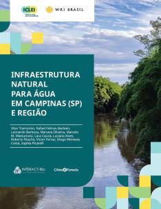 Capa Relatório Infraestrutura natural para água em Campinas (SP) e região