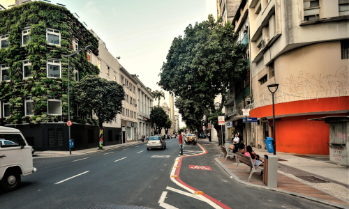 Rua Miguel Calmon, em Salvador