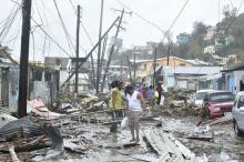 As consequências do furacão María em Domínica (foto: Roosevelt Skerrit/Flickr)