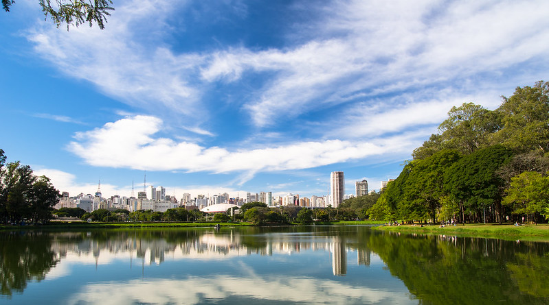 <p>Parque Ibirapuera, em São Paulo (Foto: Mario Camargo/Flickr)</p>